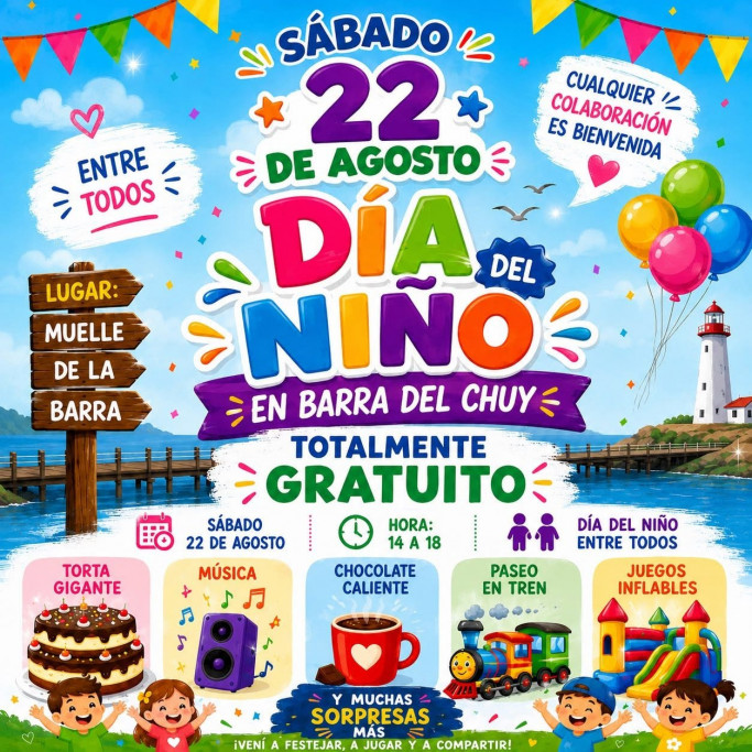 Día del Niño en Barra del Chuy
