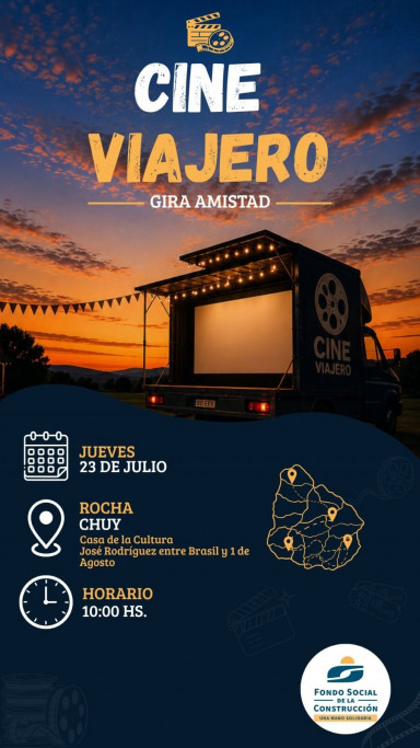 Cine Viajero – Gira Amistad – Chuy