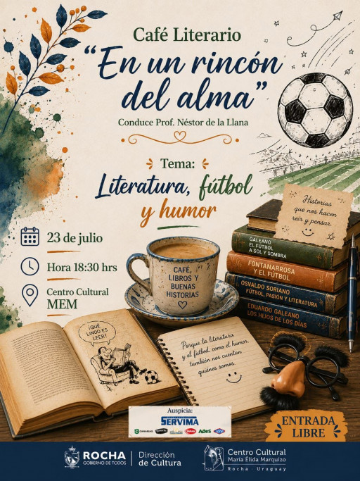 Café literario "En un rincón del alma" – Rocha