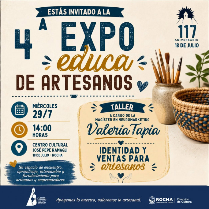 4.ª Expo Educa de Artesanos – Villa 18 de Julio