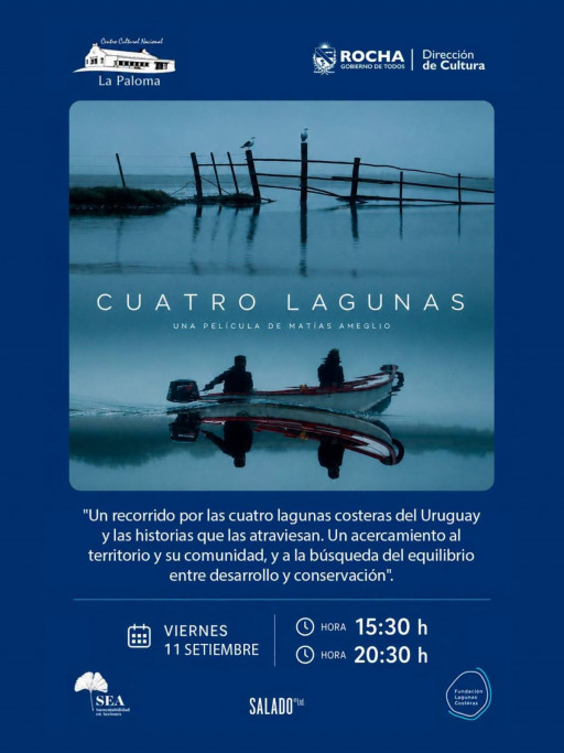 Proyección de la película "Cuatro Lagunas" con encuentro junto a sus productores en La Paloma