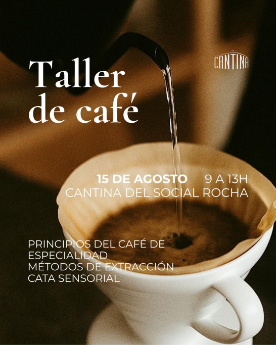 Taller de Introducción al Café de Especialidad en Rocha: cata, extracción y métodos de filtrado.