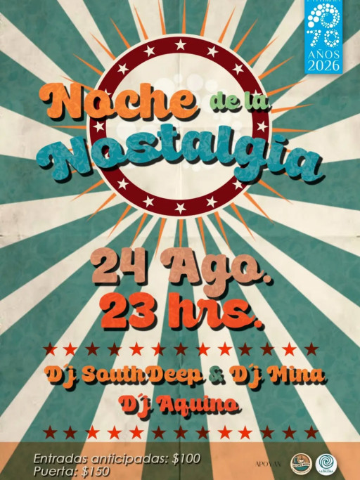 Noche de la Nostalgia en La Pedrera con DJs y música para bailar.