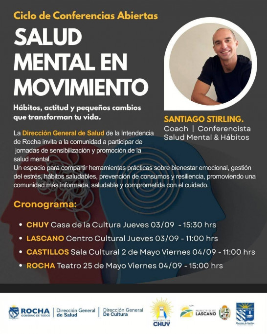 Salud Mental en Movimiento | Ciclo de Conferencias sobre Salud Mental en Rocha