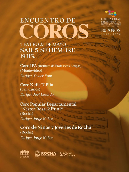 Encuentro de Coros | Música Coral en Rocha