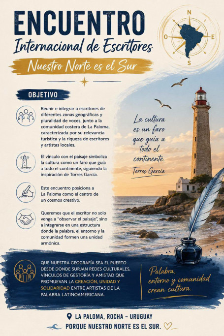 Nuestro Norte es el Sur | Encuentro Internacional de Escritores en La Paloma