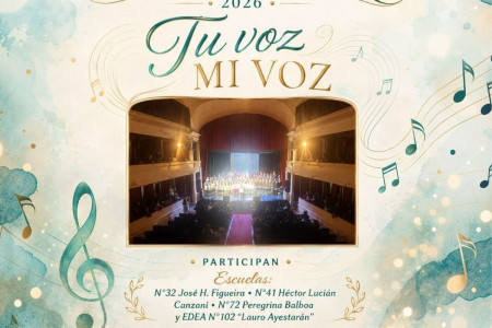 Encuentro de Coros Escolares "Tu Voz Mi Voz" en Rocha