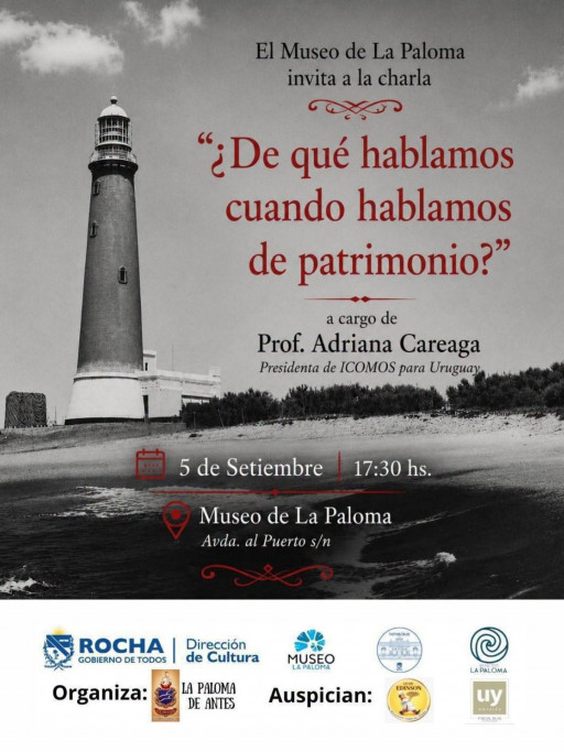 ¿De qué hablamos cuando hablamos de patrimonio? | Charla sobre patrimonio en La Paloma