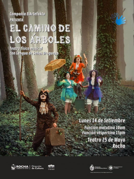 El Camino de los Árboles | Teatro físico-musical en Rocha