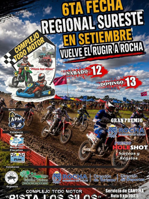6ta. Fecha Regional Sureste | Motocross en Rocha