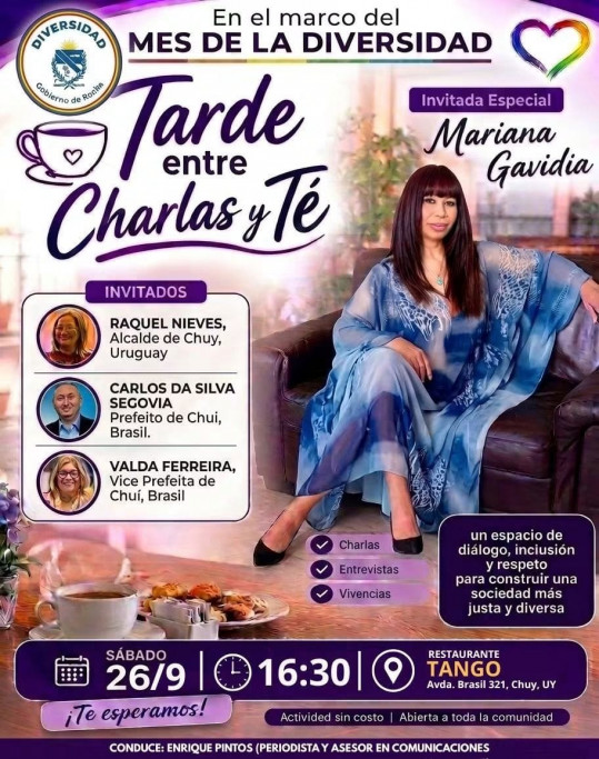 Tarde entre Charlas y Té | Mes de la Diversidad en Chuy