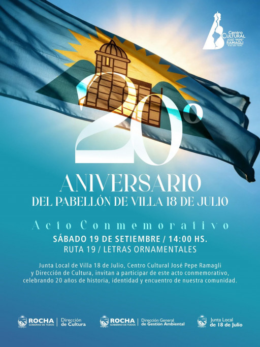 20° Aniversario del Pabellón de Villa 18 de Julio | Historia e identidad