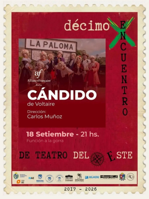 “Cándido”, de Voltaire | Teatro en Rocha