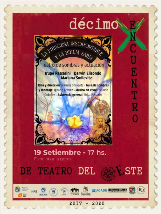 “La Princesa Insoportable y la Bruja Sabia” | Teatro de sombras en Rocha
