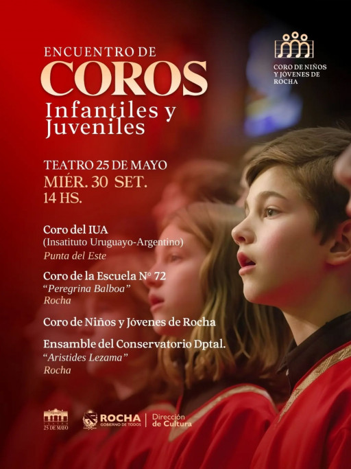 Encuentro de Coros Infantiles y Juveniles | Música y voces en Rocha