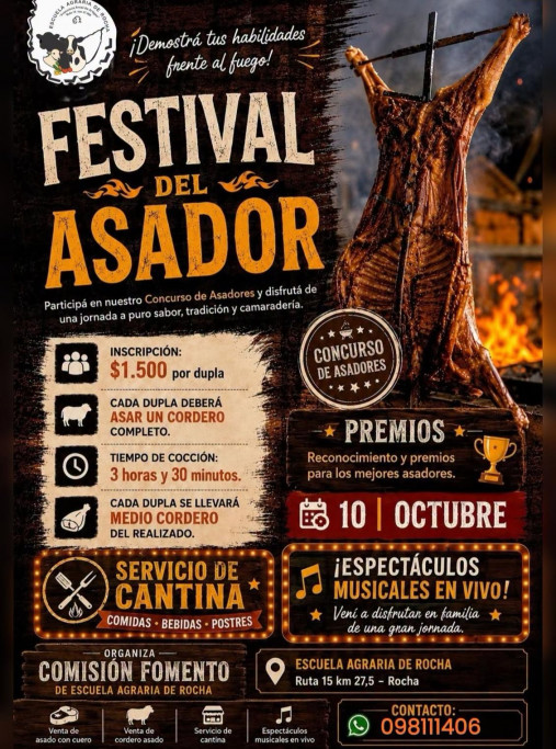Festival del Asador | Concurso de asadores en Rocha