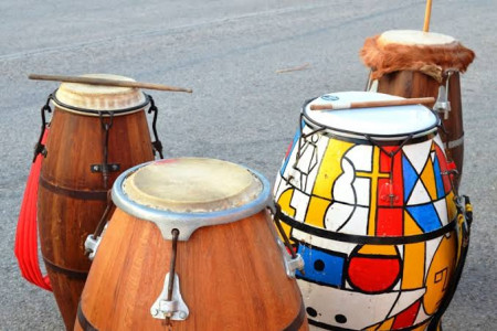 Evento de Primavera - Desfile de candombe en Lascano