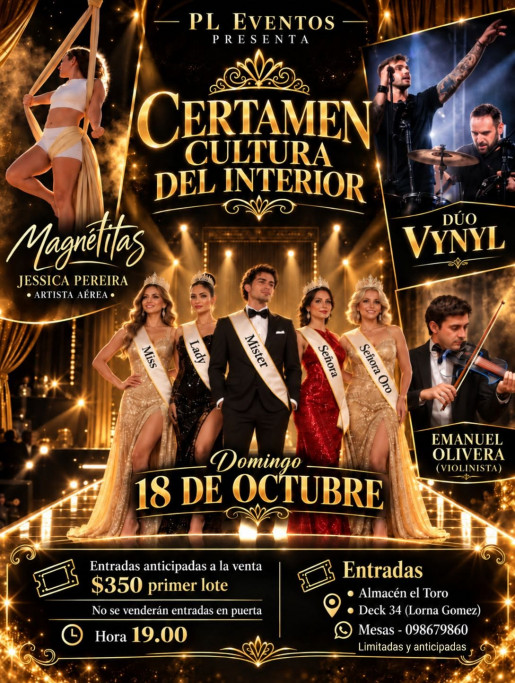 1.ª Edición Certamen Cultura del Interior | Chuy, Rocha