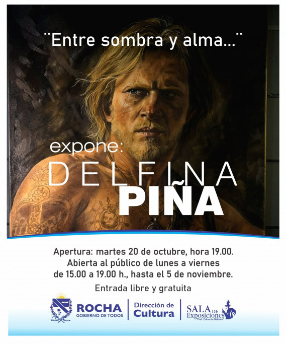 “Entre sombra y alma”: primera exposición de Delfina Piña en Rocha