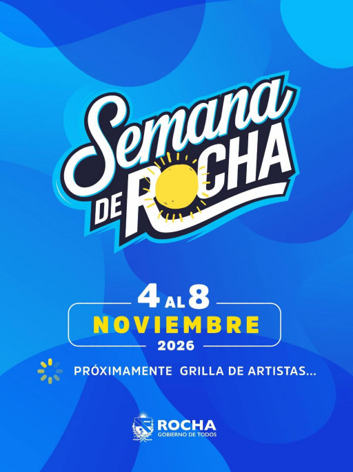 Semana de Rocha: música en vivo, feria, juegos y gastronomía
