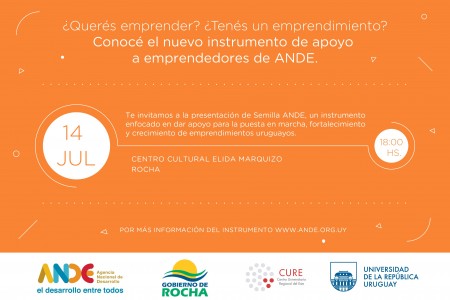 Invitación: ¿Quieres emprender? ¿Tienes un emprendimiento? Apoyo a emprendedores de ANDE