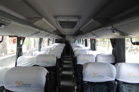Interior de ómnibus Cynsa / Núñez