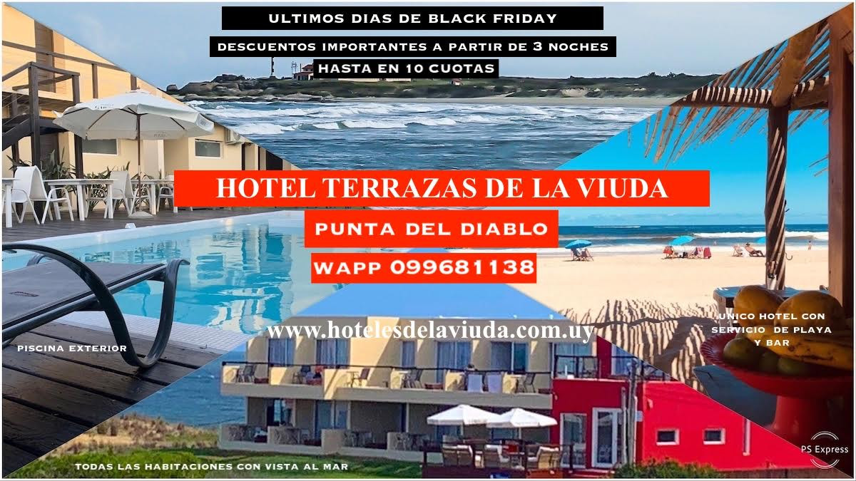 Promoción en Terrazas de La Viuda Hotel en Punta del Diablo