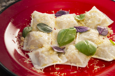 Raviolones de tararira