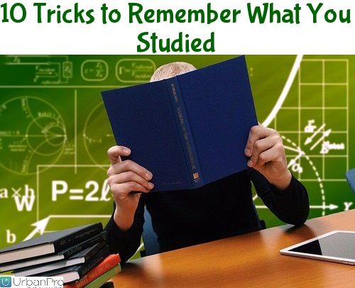 10 Tricks to Remember What You Studied