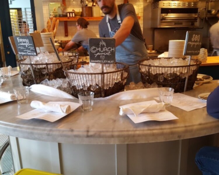 The Walrus and the Carpenter, Seattle, WA, Seen On The Layover