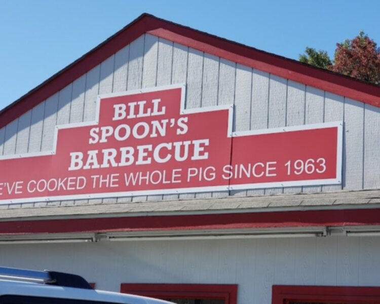 Bill Spoon's Barbecue, Charlotte, NC, Seen On Man vs Food