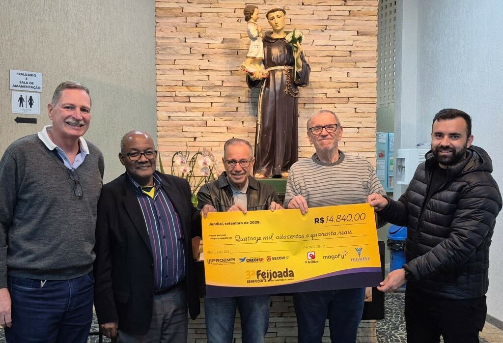 3ª Feijoada Beneficente dos Corretores de Imóveis arrecada R$ 14.840
