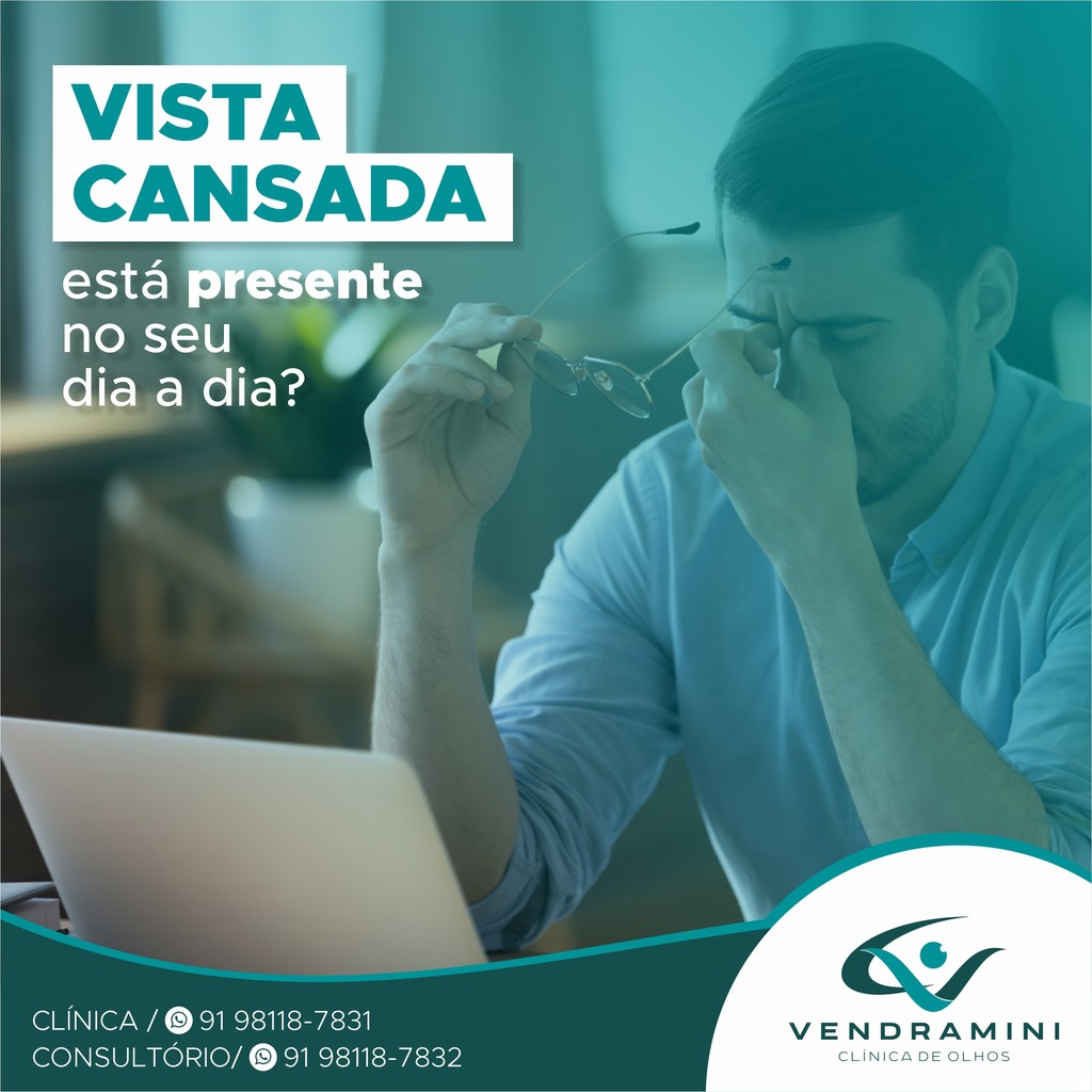 VISTA CANSADA está presente no seu dia a dia?