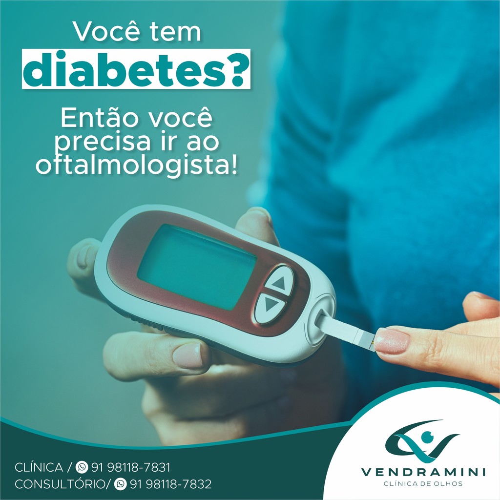 Você tem diabetes? Então você precisa ir ao oftalmologista!
