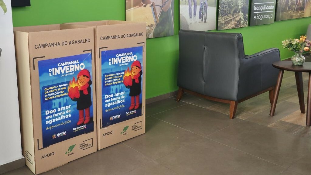 Applausi é ponto de arrecadação da Campanha do Agasalho de Jundiaí