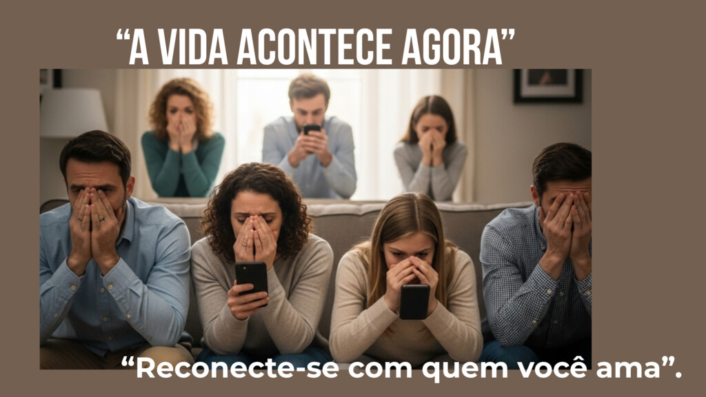 ALERTA URGENTE: A vida acontece agora!