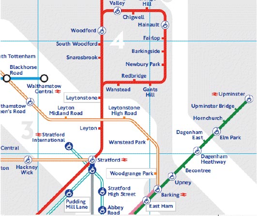 London tube map