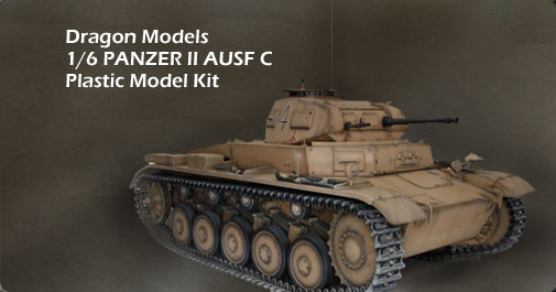 Panzer II Ausf C Tank Model Kit