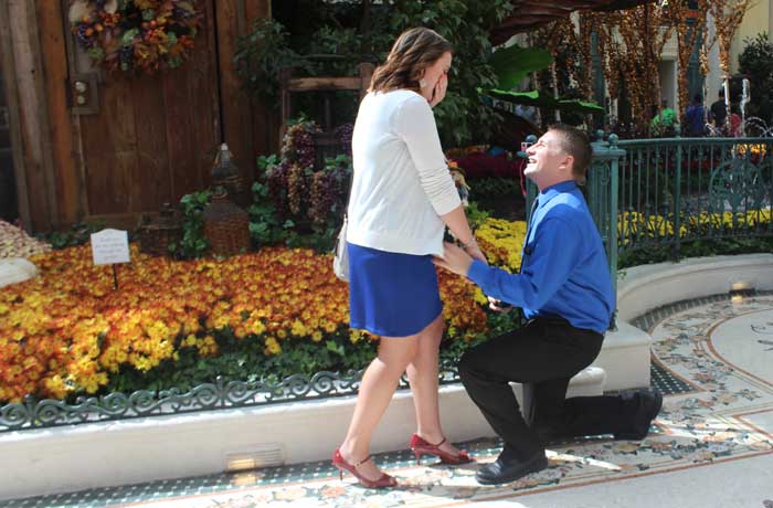 Lauren Bratland wedding proposal 