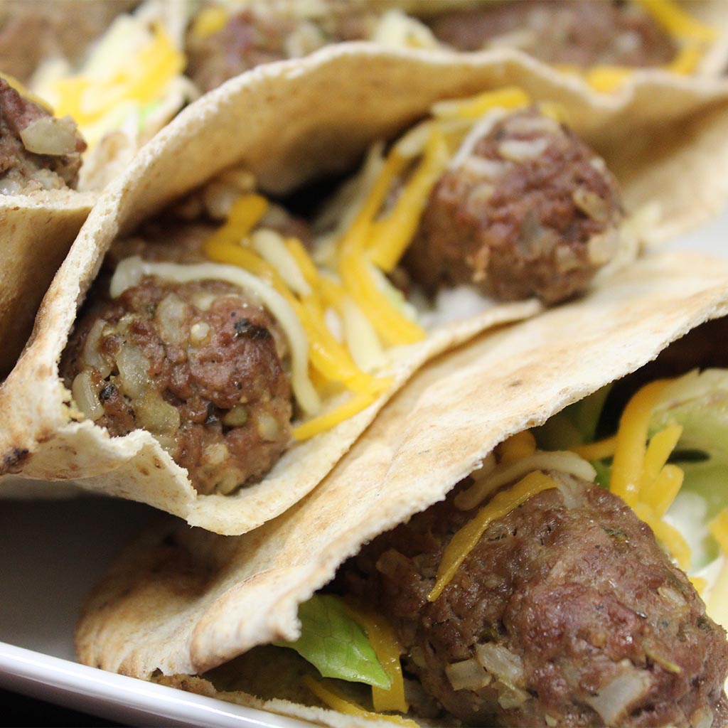 Beef and Rice Kebabs