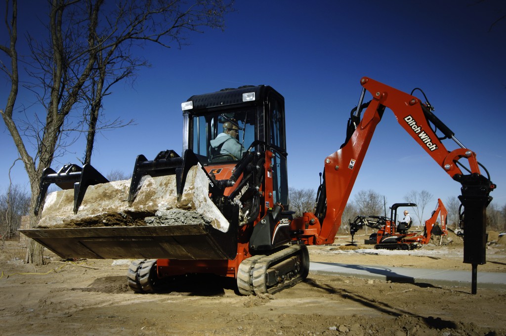 Backhoe Loaders The Charles Machine Works Ditch Witch XT1600