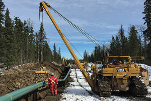 Pipeline Machinery 71H pipelayer