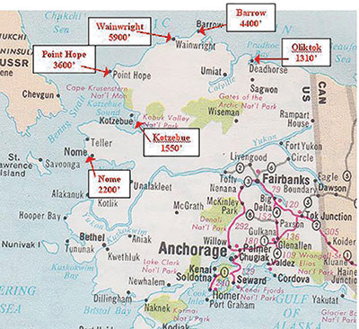 Alaska HDD locations