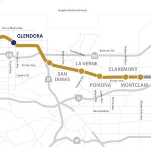 Foothill Gold map