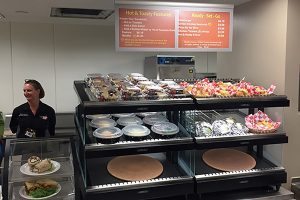A new taco bar, not unlike those found at Chipotle or Qdoba, has opened in the Memorial Hospital Central café.