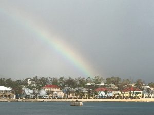 A rainbow on St. Croix.
