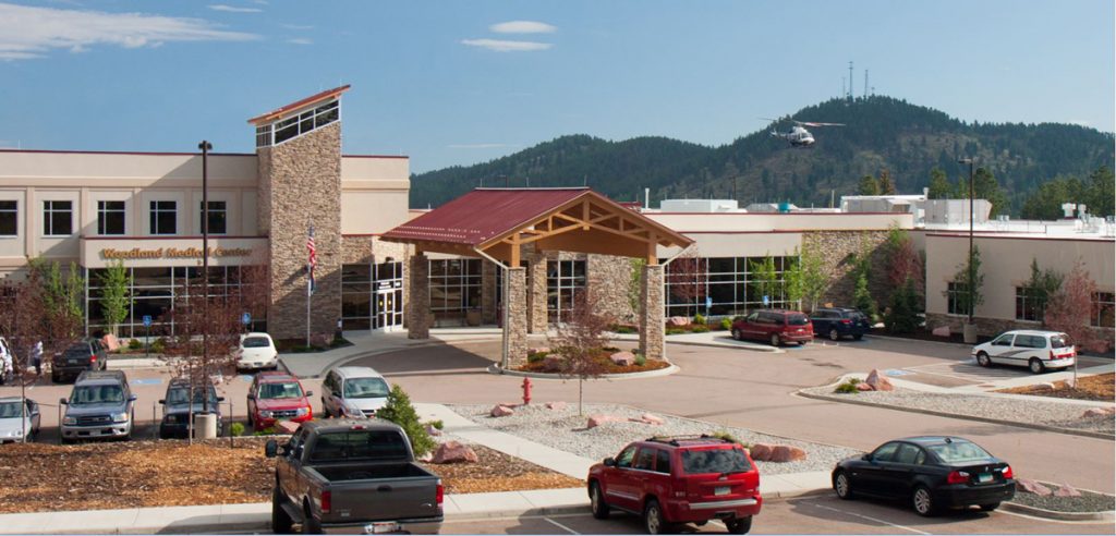 Pikes Peak Regional Hospital in Woodland Park, Colorado.