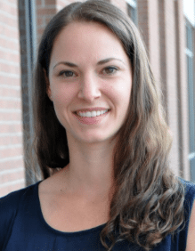 headshot of Dr. Emily Spencer, one of Julian Jones' primary care doctors at his medical home, UCHealth A.F. Williams Family Medicine Clinic - Stapleton.