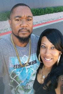 Portrait of David and Candance Kenyatta