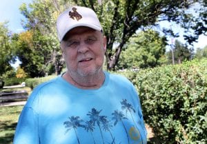 ray smith standing outside
